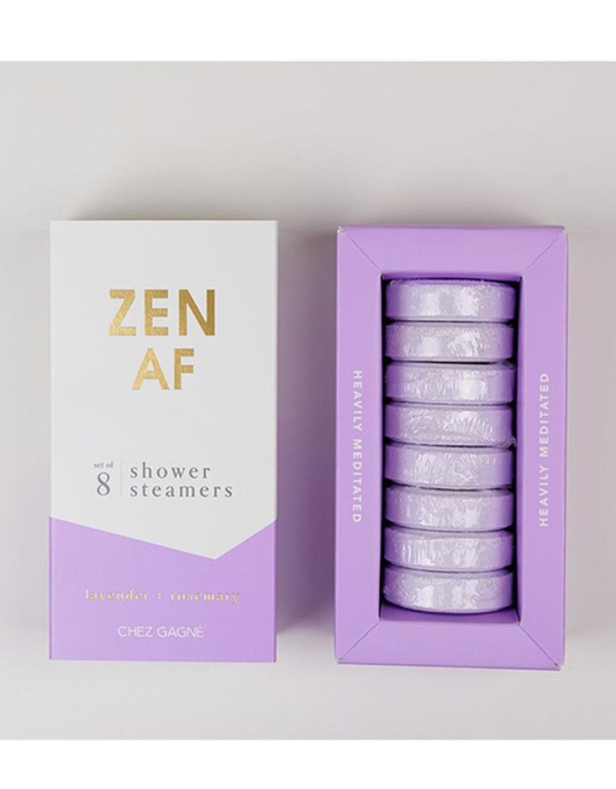 Bath & Body Chez Gagne Letterpress | Zen Af Shower Steamers