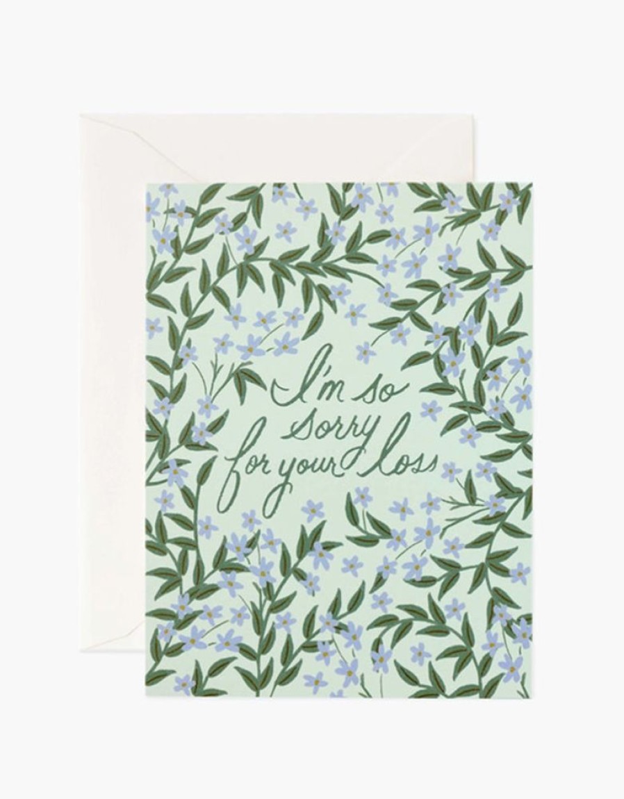 Greeting Cards Rifle Paper Co. | Laurel Sympathy