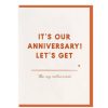 Greeting Cards Dahlia Press | Anniversary Swears