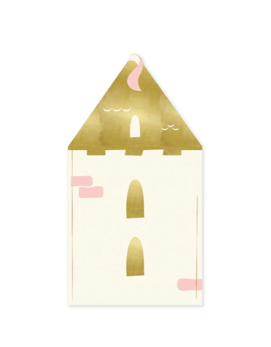 Party & Gift Wrap My Mind's Eye | Princess Castle Shaped Guest Napkin