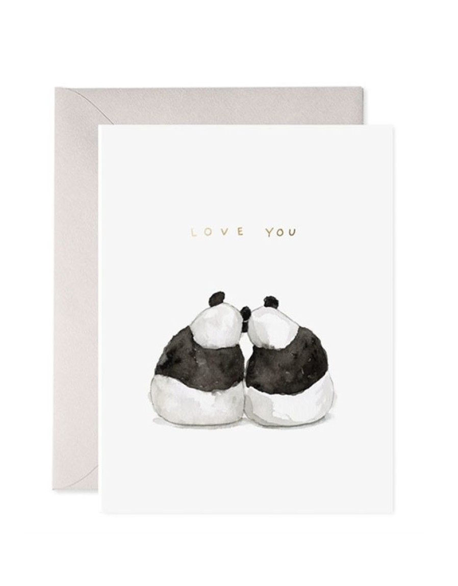 Greeting Cards E. Frances Paper Studio | Panda Pair