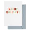 Holidays Sugar Paper Holiday Cards, Boxed | Colorful Happy Holidays, Box