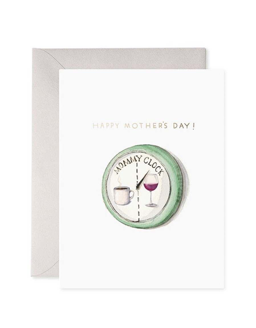 Greeting Cards E. Frances Paper Studio Mother'S Day | Mommy Clock