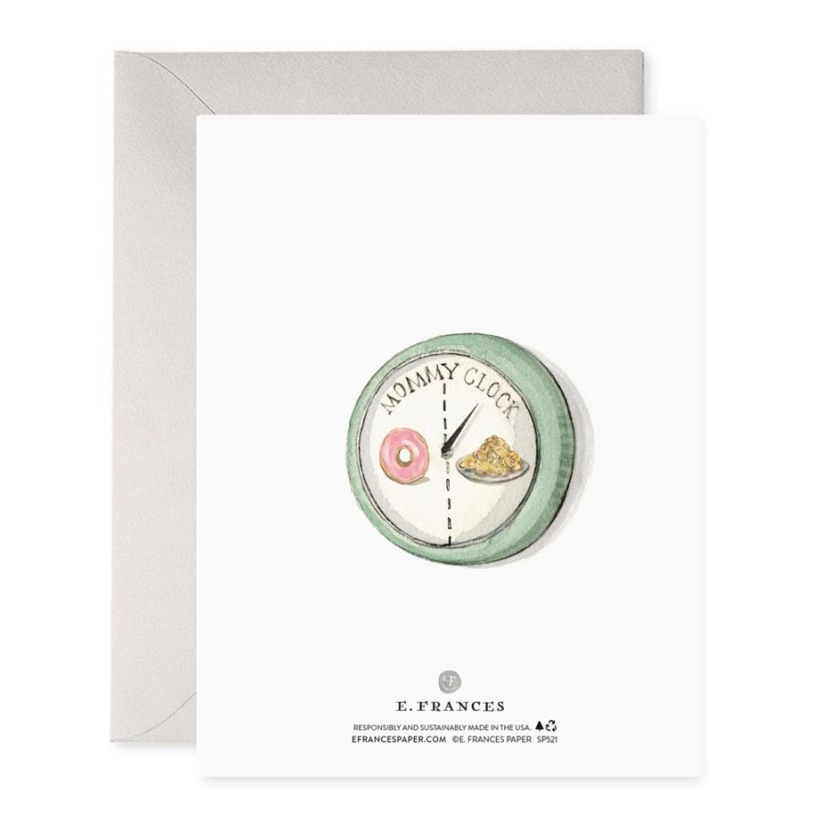 Greeting Cards E. Frances Paper Studio Mother'S Day | Mommy Clock