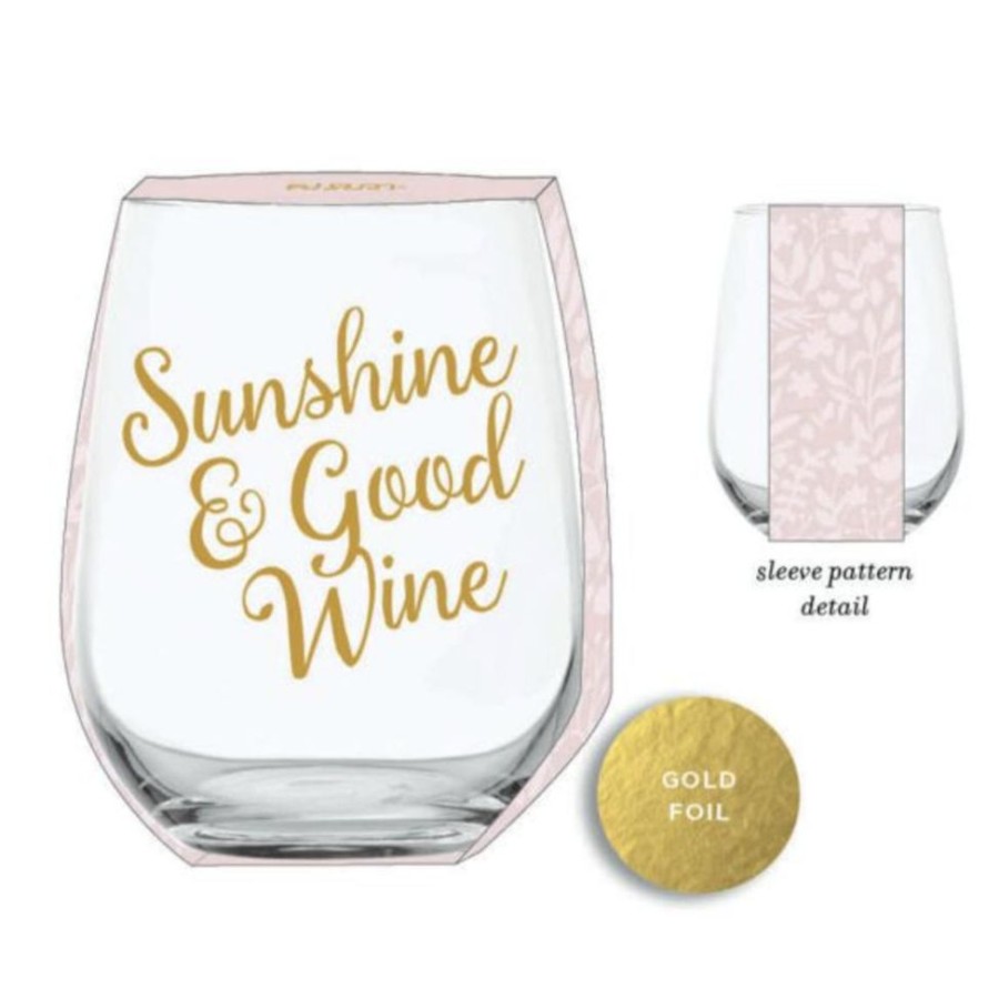 Home & Gift Elum | Sunshine N Wine Glass