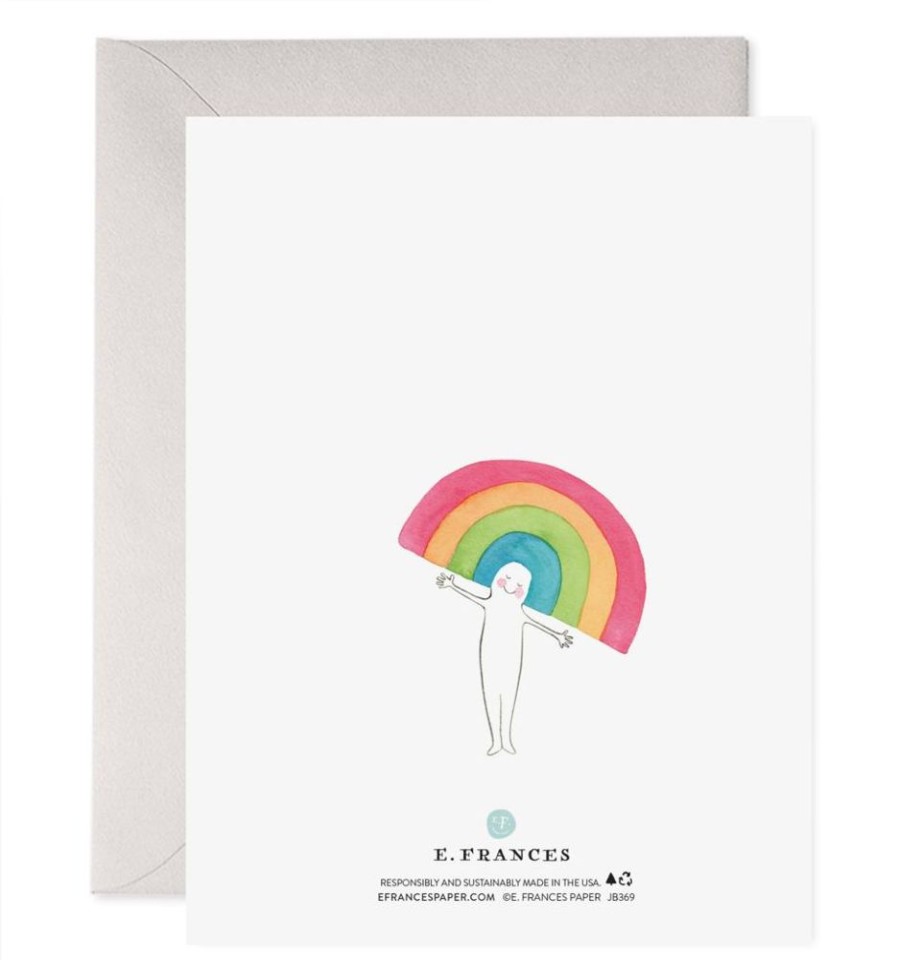 Greeting Cards E. Frances Paper Studio | Rainbow Head