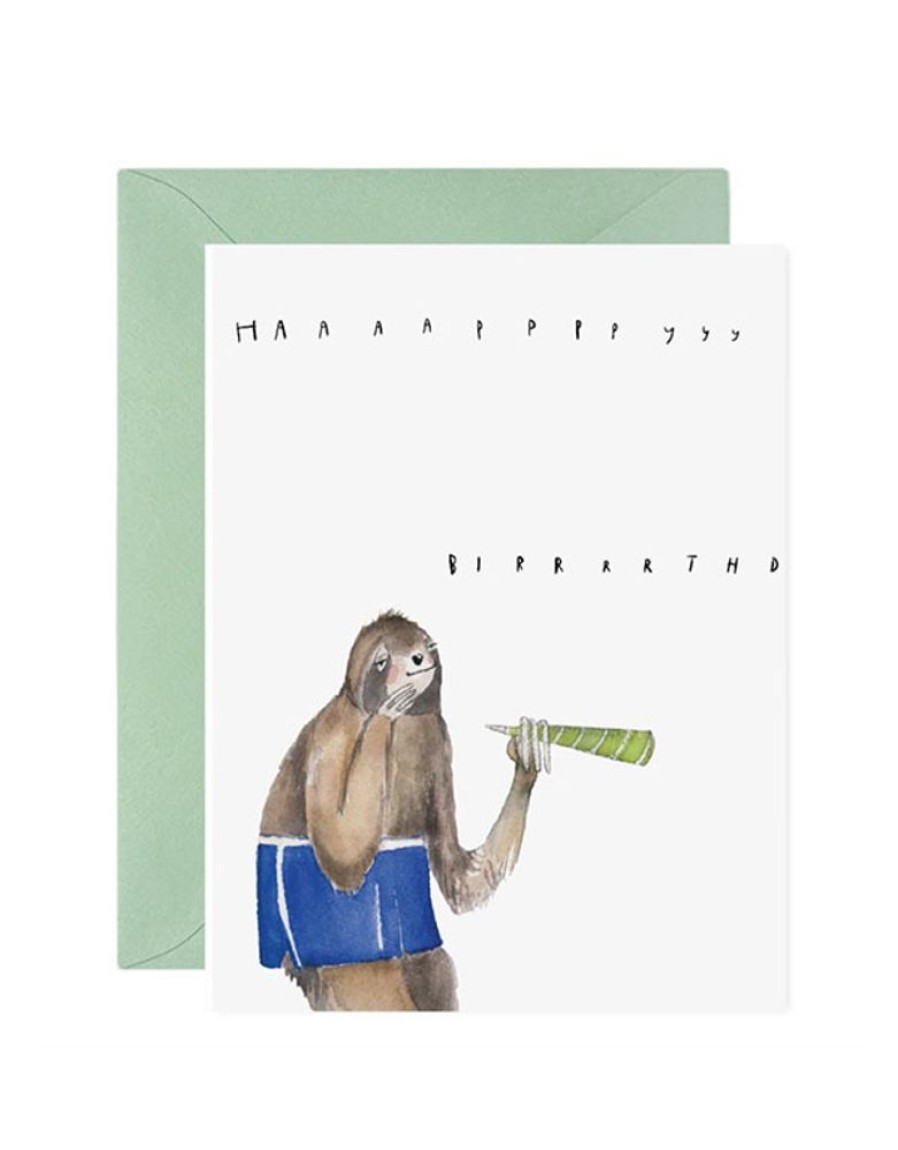 Greeting Cards E. Frances Paper Studio | Speedy Sloth