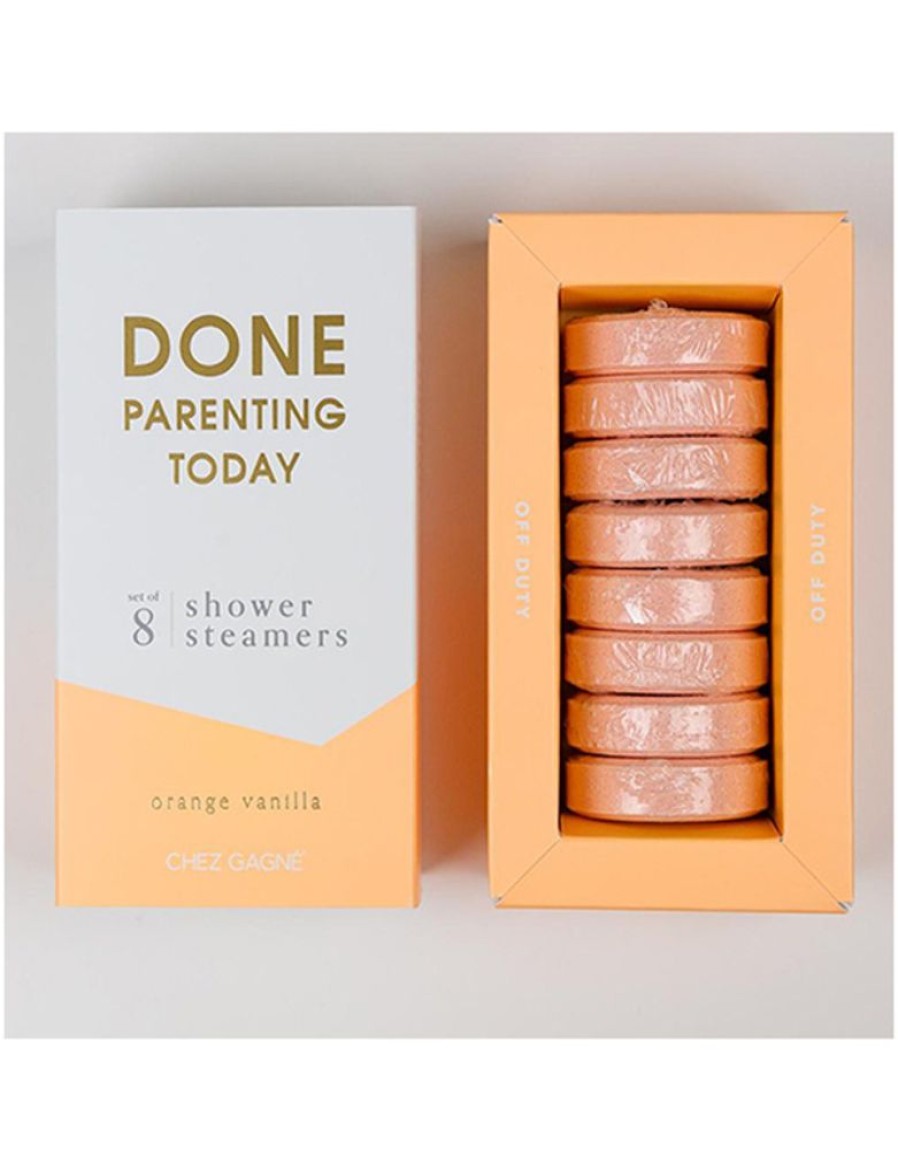 Bath & Body Chez Gagne Letterpress | Done Parenting Today Shower Steamers