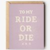 Greeting Cards Daydream Prints | Ride Or Die