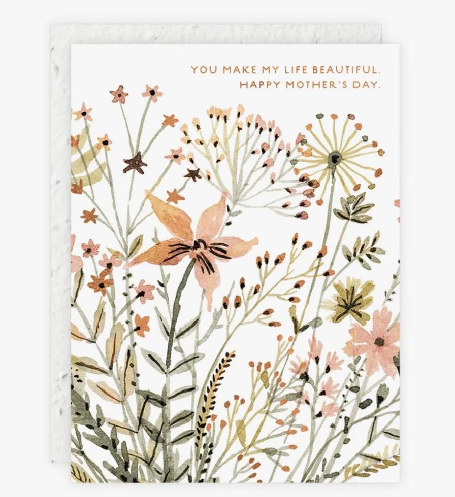 Greeting Cards Seedlings Mother'S Day | Wildflowers