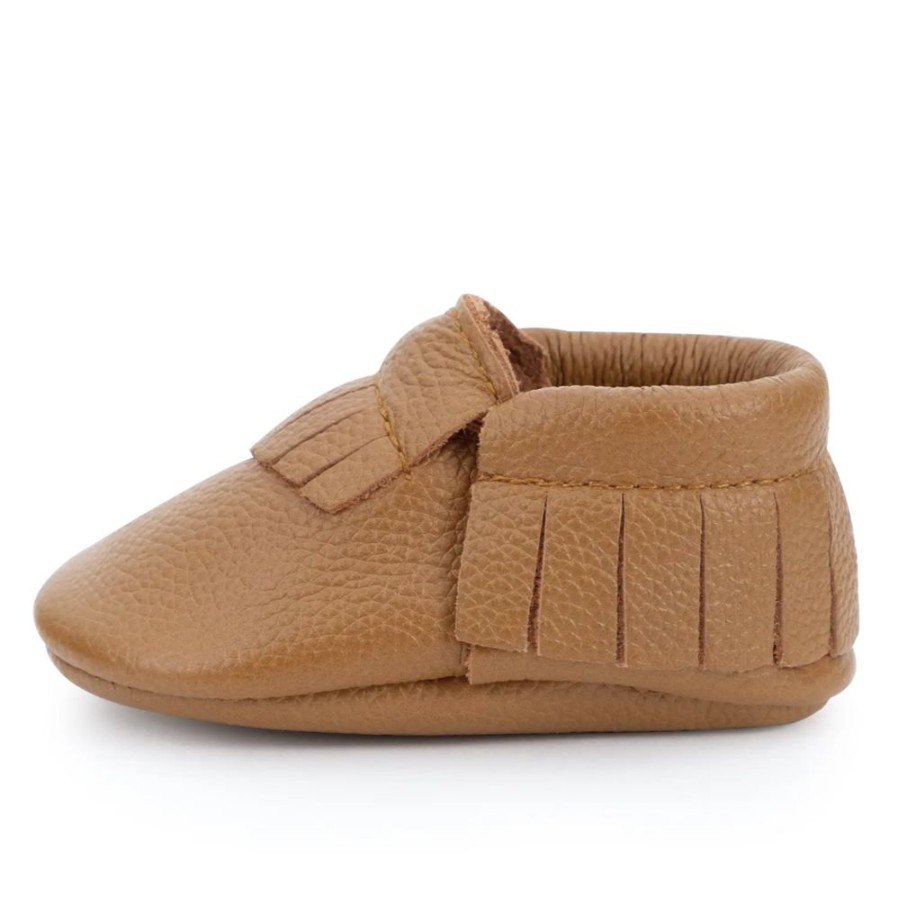 Home & Gift BirdRock Baby | Classic Brown Genuine Leather Baby Moccasins