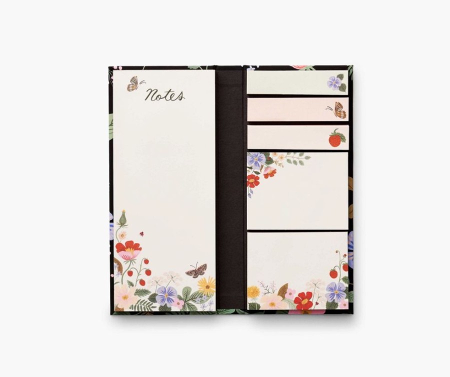 Paper & Office Rifle Paper Co. Desk Accessories | Strawberry Fields Sticky Note Folio