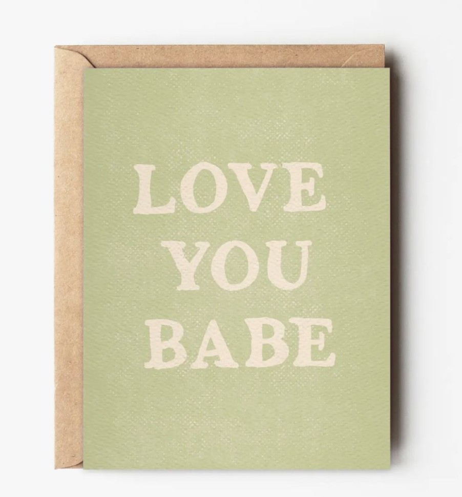 Greeting Cards Daydream Prints | Love You Babe