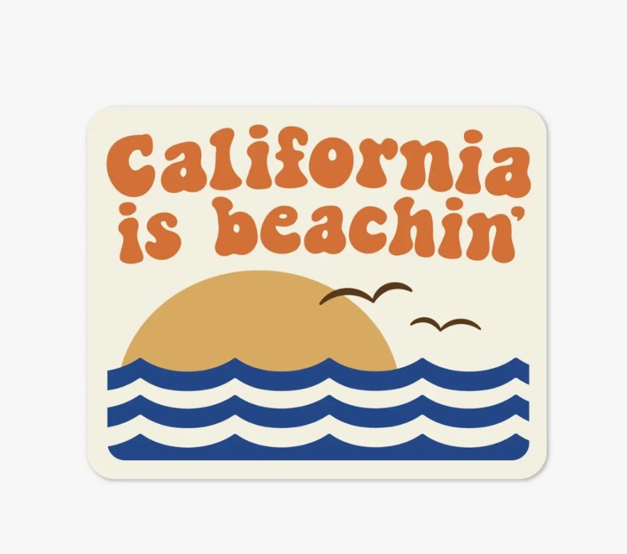 Party & Gift Wrap Wild Child Brand Gift Tags & Stickers | California Is Beachin' Sticker