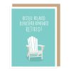 Greeting Cards Apartment 2 | Adirondack Chair Retirement Card