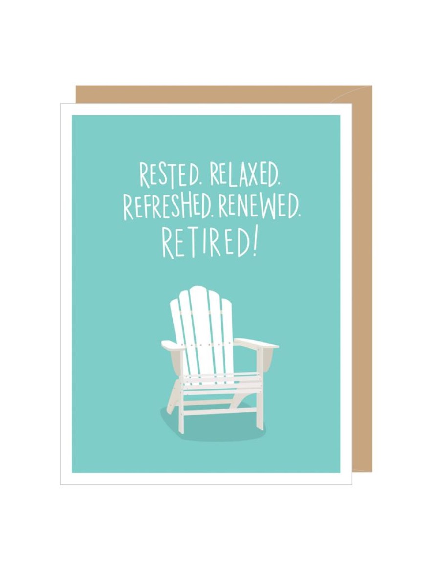 Greeting Cards Apartment 2 | Adirondack Chair Retirement Card