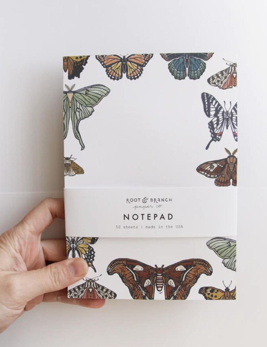 Paper & Office Root & Branch Paper Co. | Butterfly + Moth Notepad