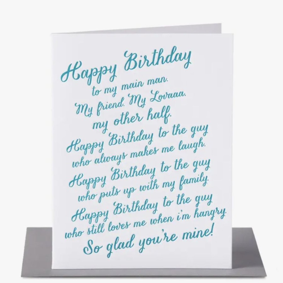 Greeting Cards Paper Epiphanies | Lover Rant Birthday