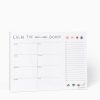 Paper & Office E. Frances Paper Studio Planners | Weekly Meal Planner L Fork