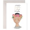 Greeting Cards E. Frances Paper Studio Mother'S Day | Flower Crown Mom