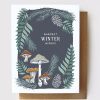 Holidays Root & Branch Paper Co. Holiday Cards, Single | Warmest Winter Wishes