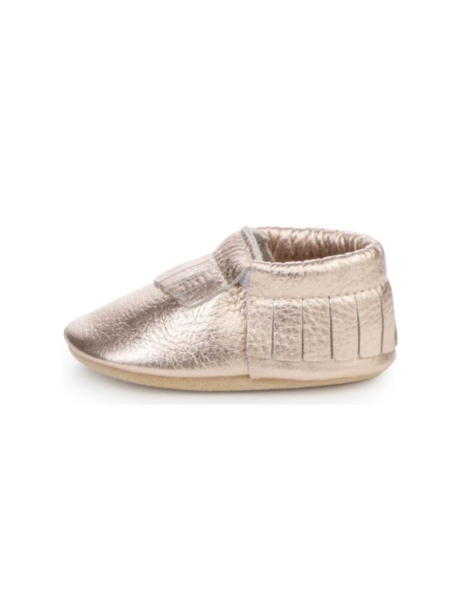 Home & Gift BirdRock Baby | Rose Gold Baby Moccasins