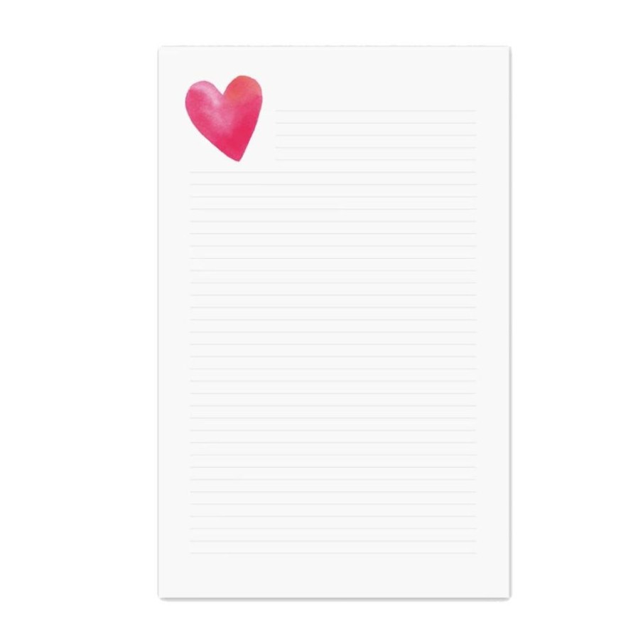 Paper & Office E. Frances Paper Studio | Heart Lined Notepad