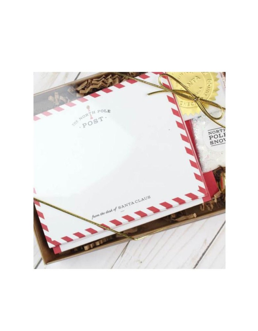 Holidays Inklings Paperie Holiday Cards, Boxed | Santa Letter Kit