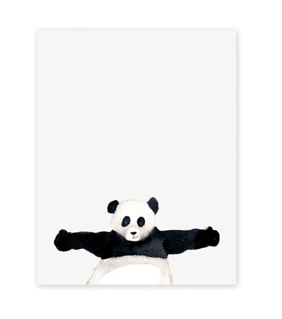 Paper & Office E. Frances Paper Studio | Panda Hug Mini Notepad