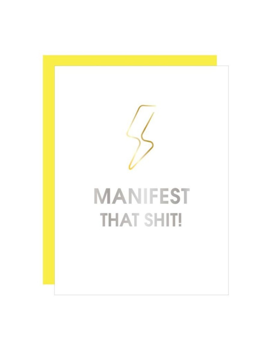 Greeting Cards Chez Gagne Letterpress | Manifest That Shit