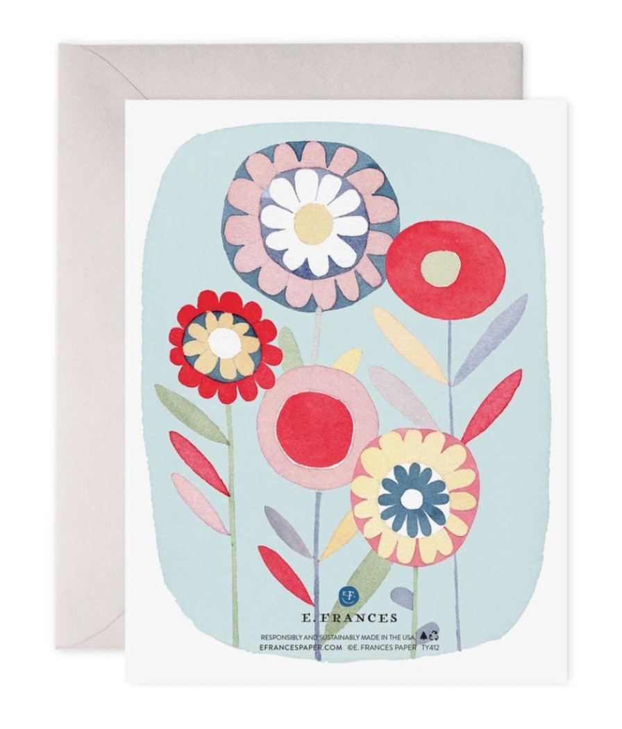 Greeting Cards E. Frances Paper Studio | Folky Flowers