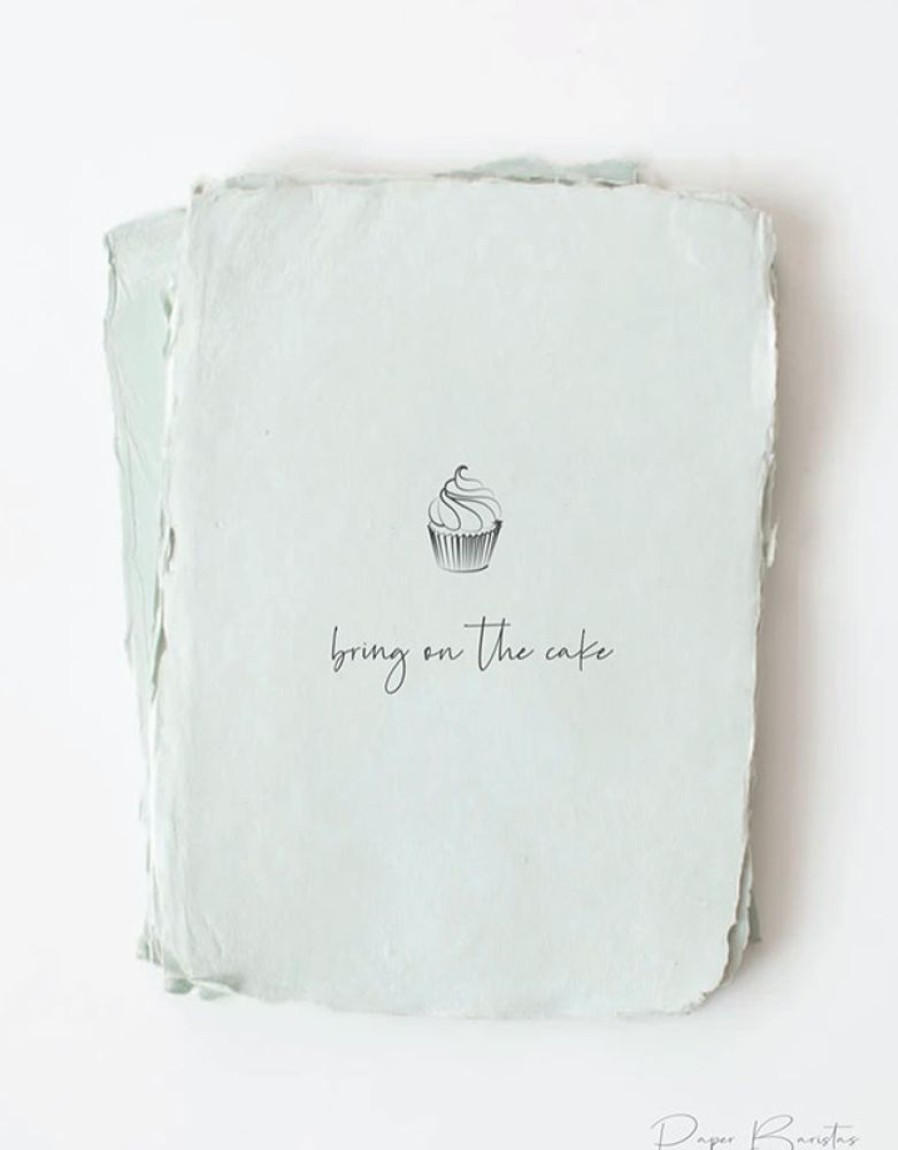 Greeting Cards Paper Baristas | Bring On The Cake