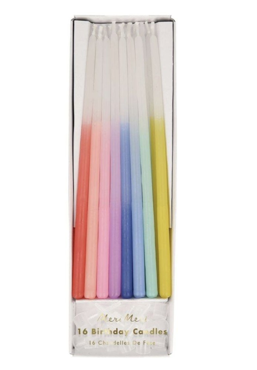 Party & Gift Wrap Meri Meri | Rainbow Dipped Tapered Candles