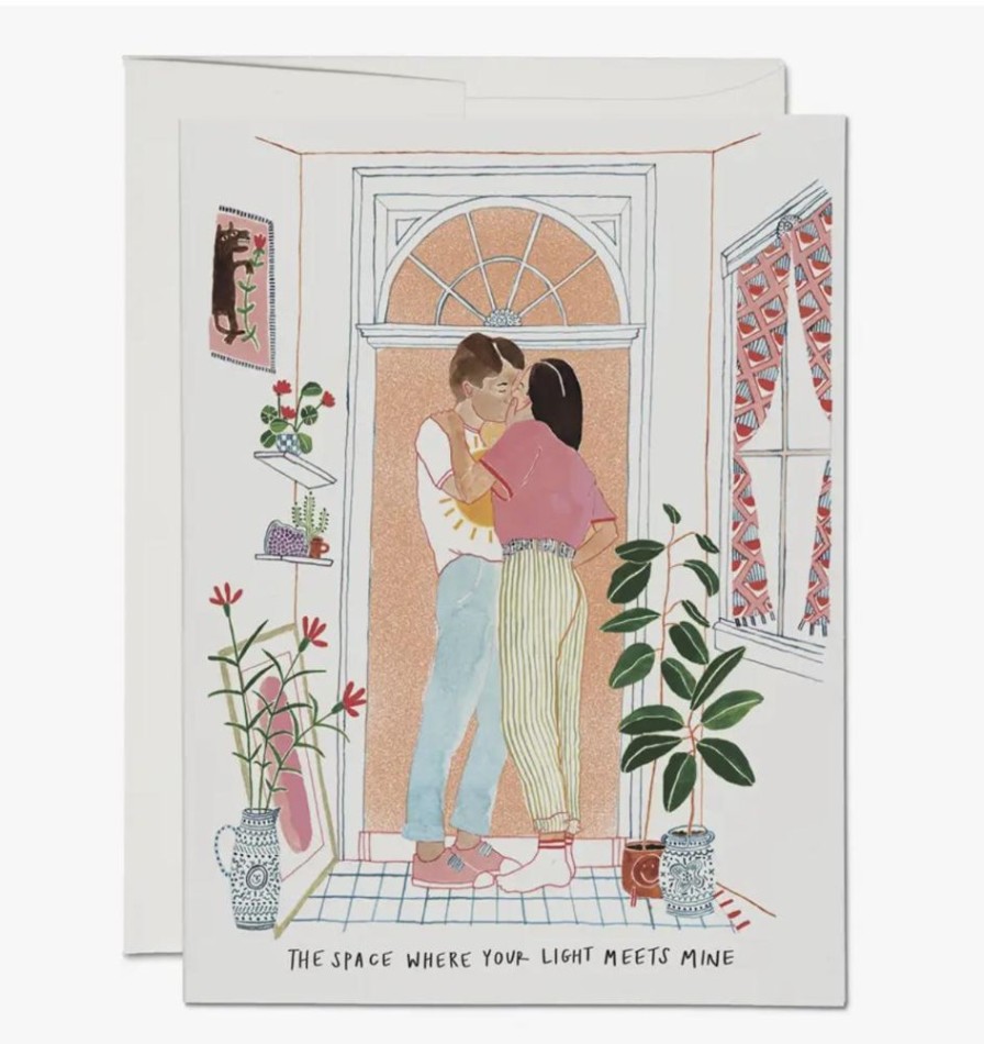 Greeting Cards Red Cap Cards | Where Your Light Love