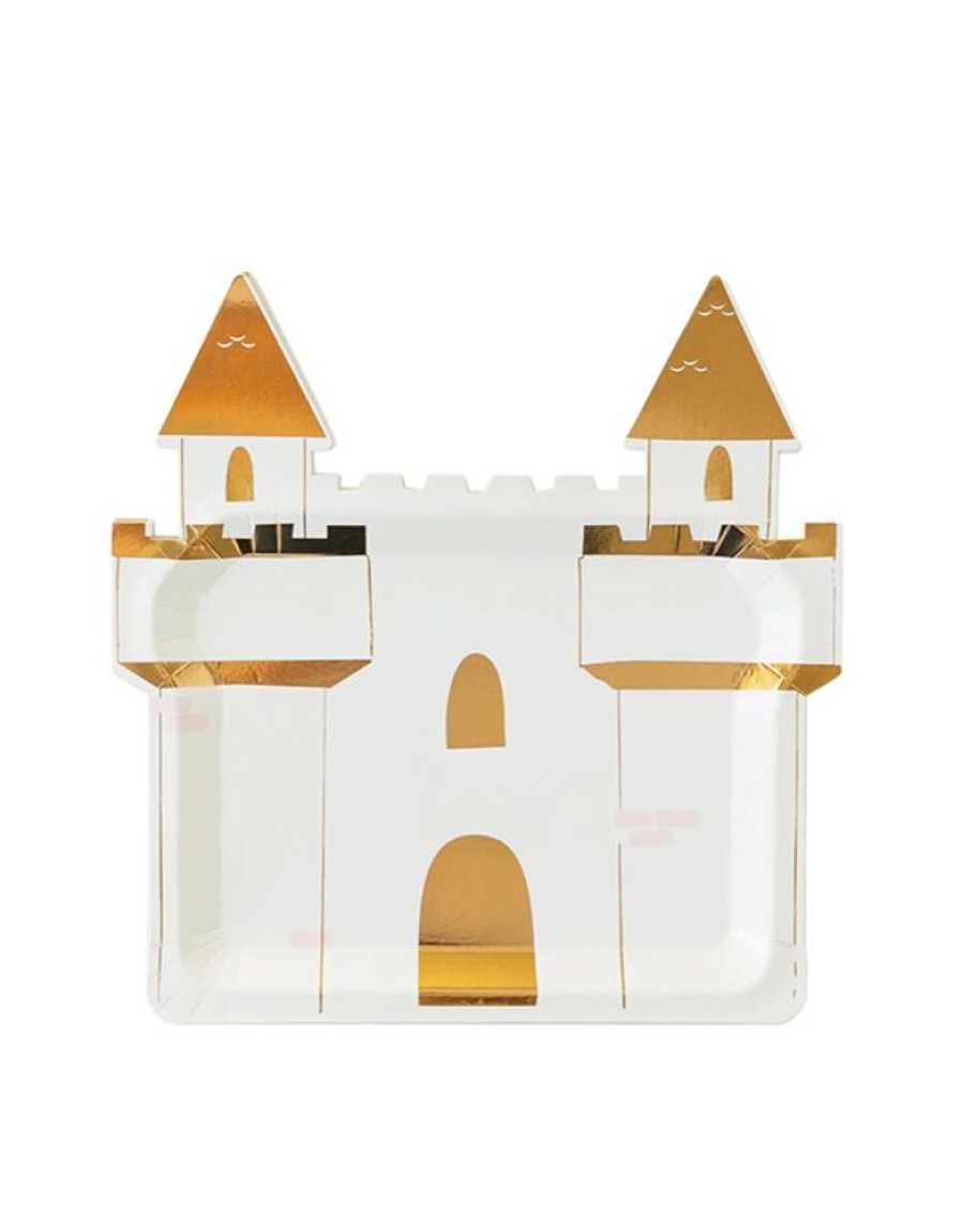 Party & Gift Wrap My Mind's Eye | Princess Castle Shaped Plate