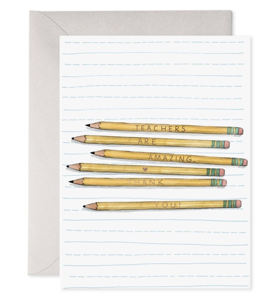 Greeting Cards E. Frances Paper Studio Graduation | Teacher Pencils