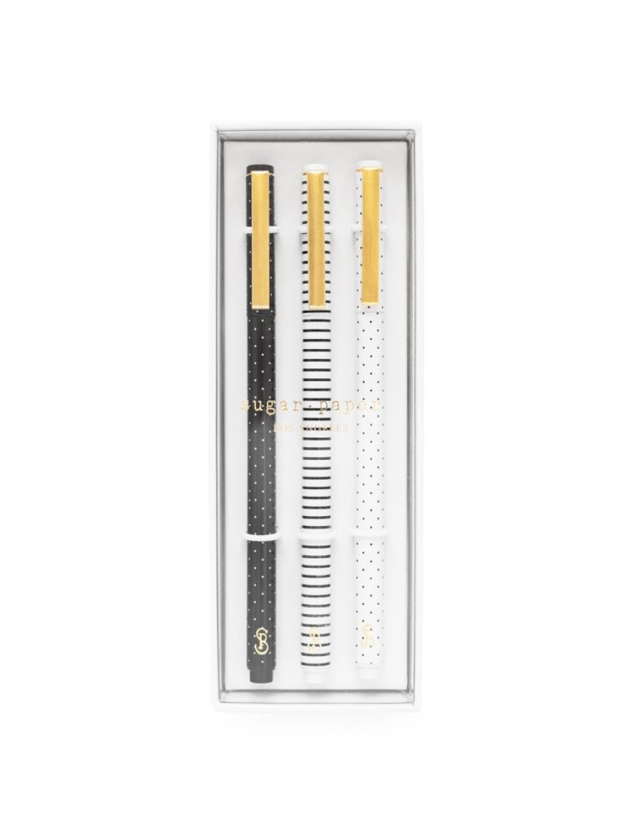 Paper & Office Sugar Paper Pens & Pencils | Felt Pen-Assorted Set Of 3