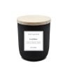 Home & Gift White Stone Candles | La Jolla Black