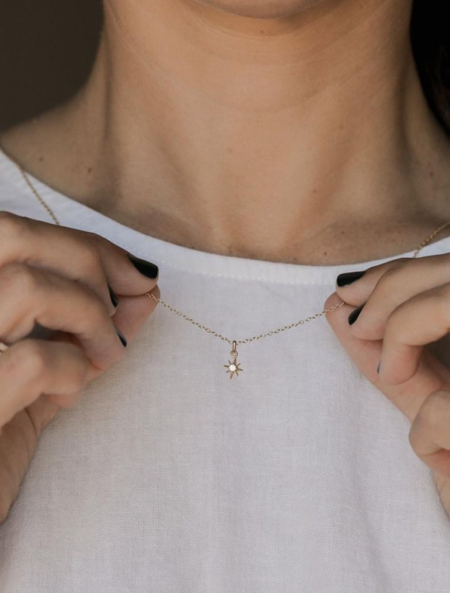 Accessories JaxKelly Necklaces | Tiny Star Necklace