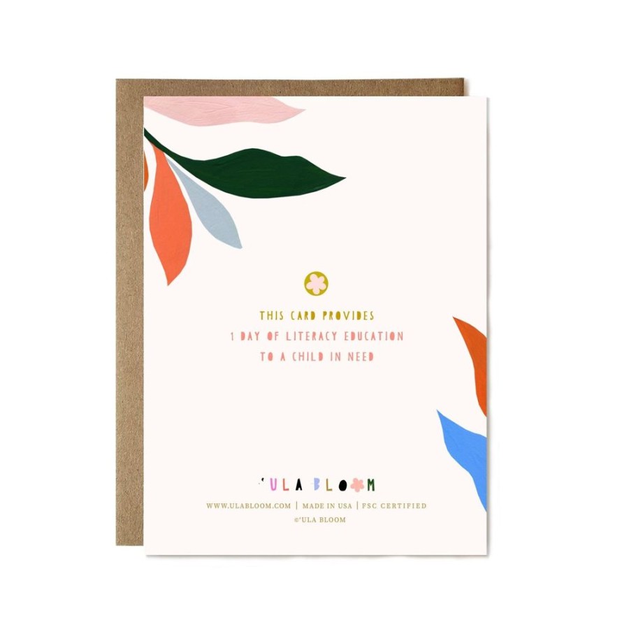 Greeting Cards Ula Bloom | Wild About You