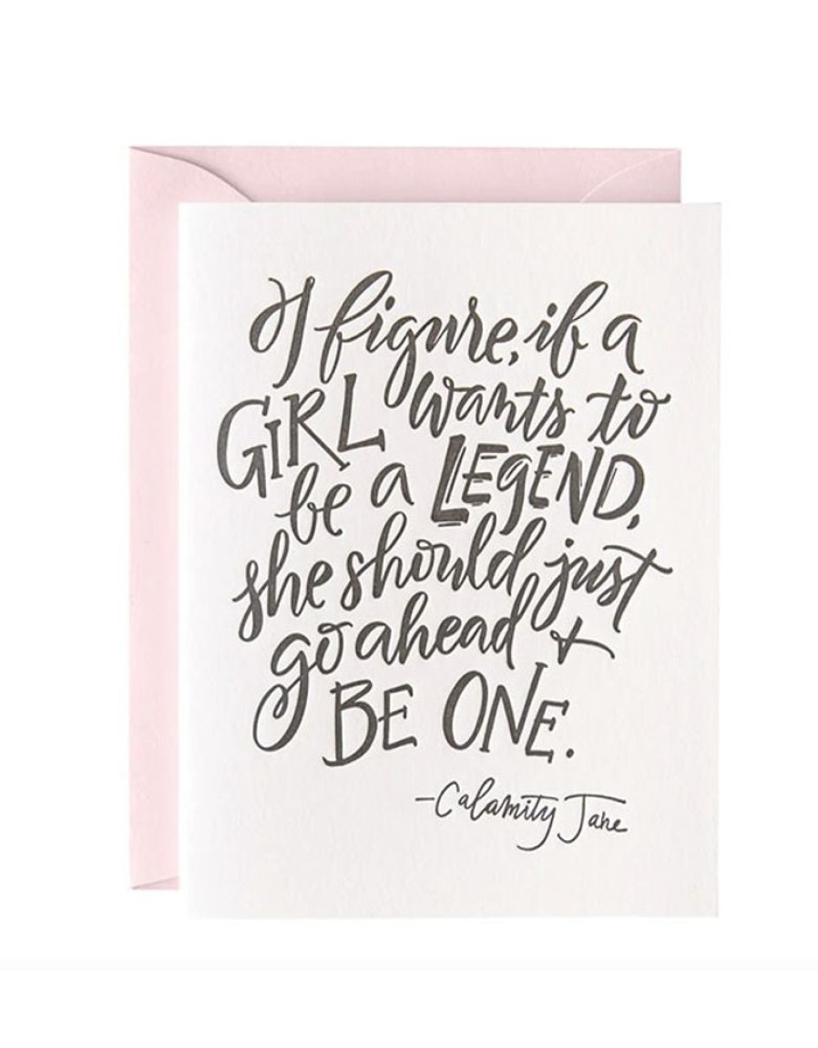 Greeting Cards Paper Epiphanies | Girl Legend