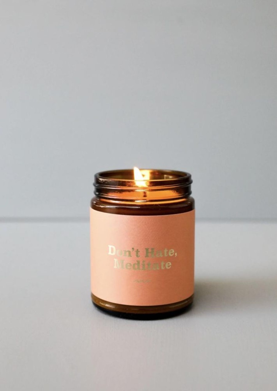 Home & Gift JaxKelly | Mantra Candle, Don'T Hate