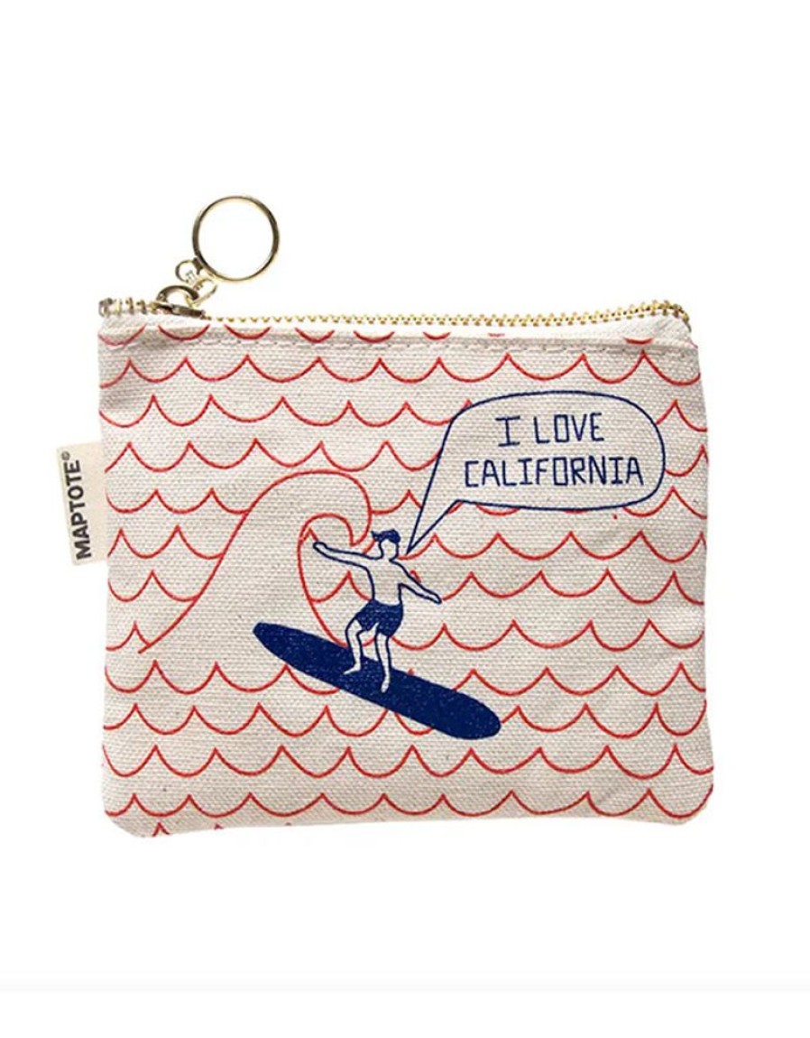 Bath & Body Maptote | California Coin Purse