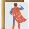 Greeting Cards Rifle Paper Co. Father'S Day | Super Dad