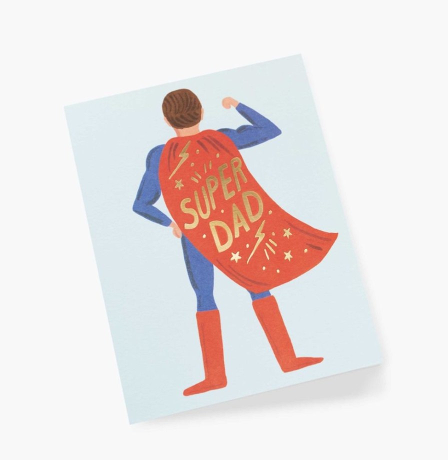 Greeting Cards Rifle Paper Co. Father'S Day | Super Dad