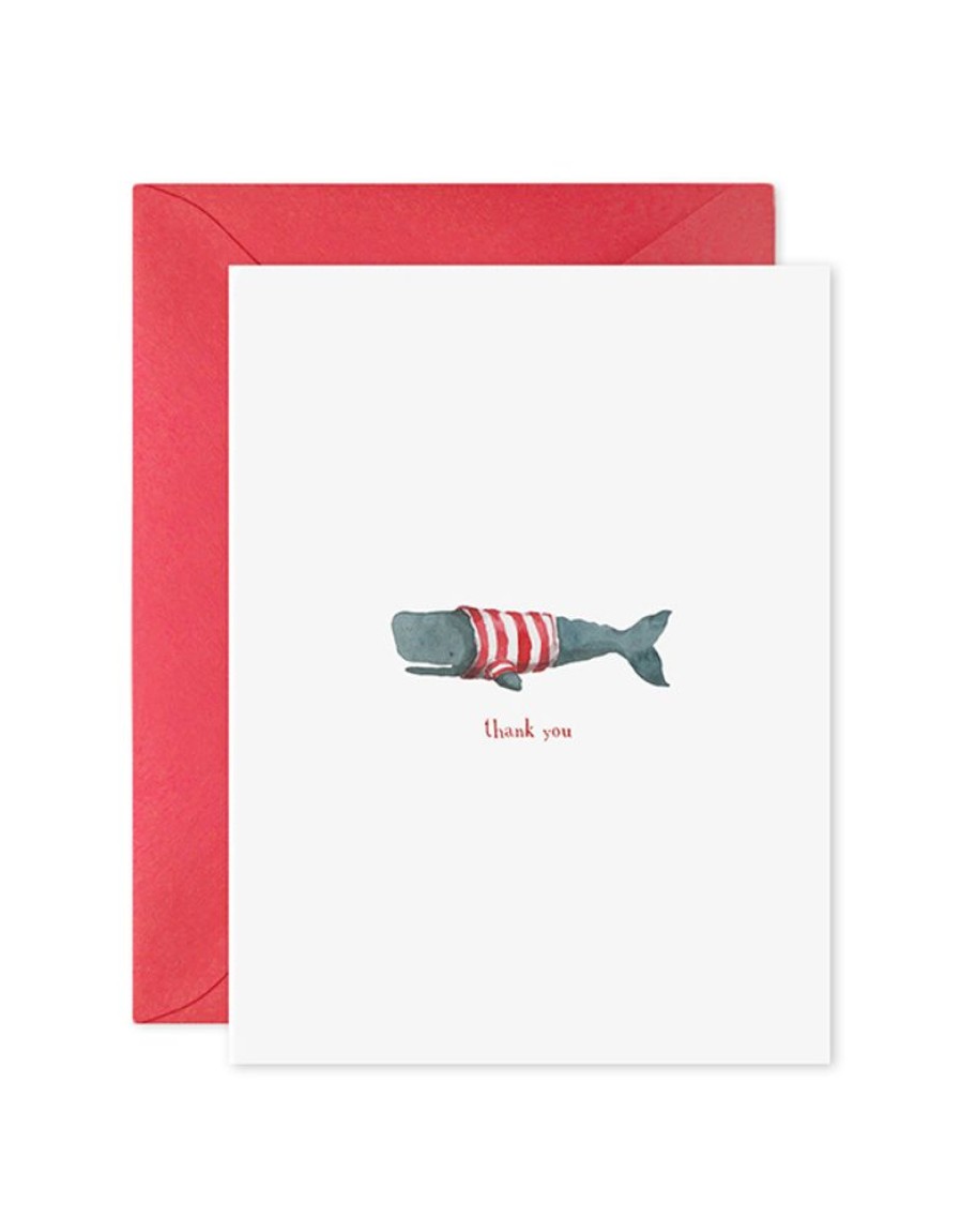 Greeting Cards E. Frances Paper Studio | Whale Thanks