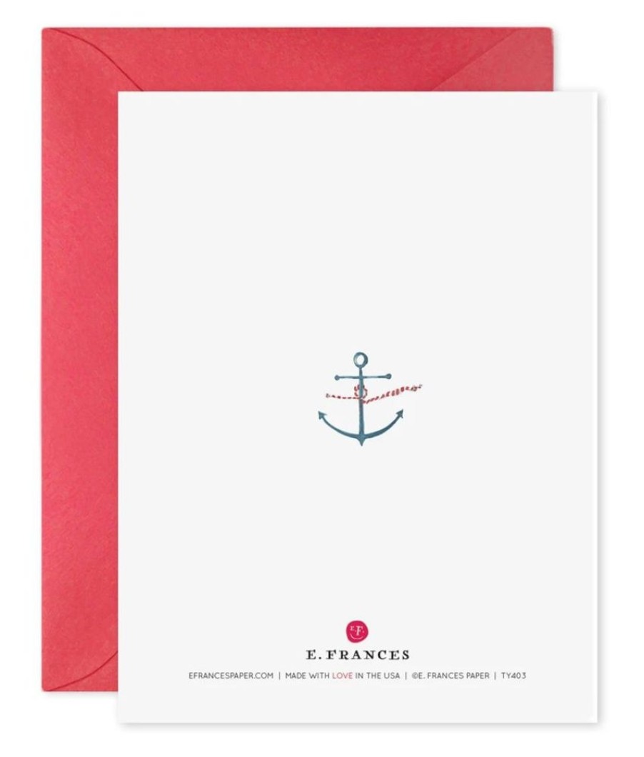 Greeting Cards E. Frances Paper Studio | Whale Thanks