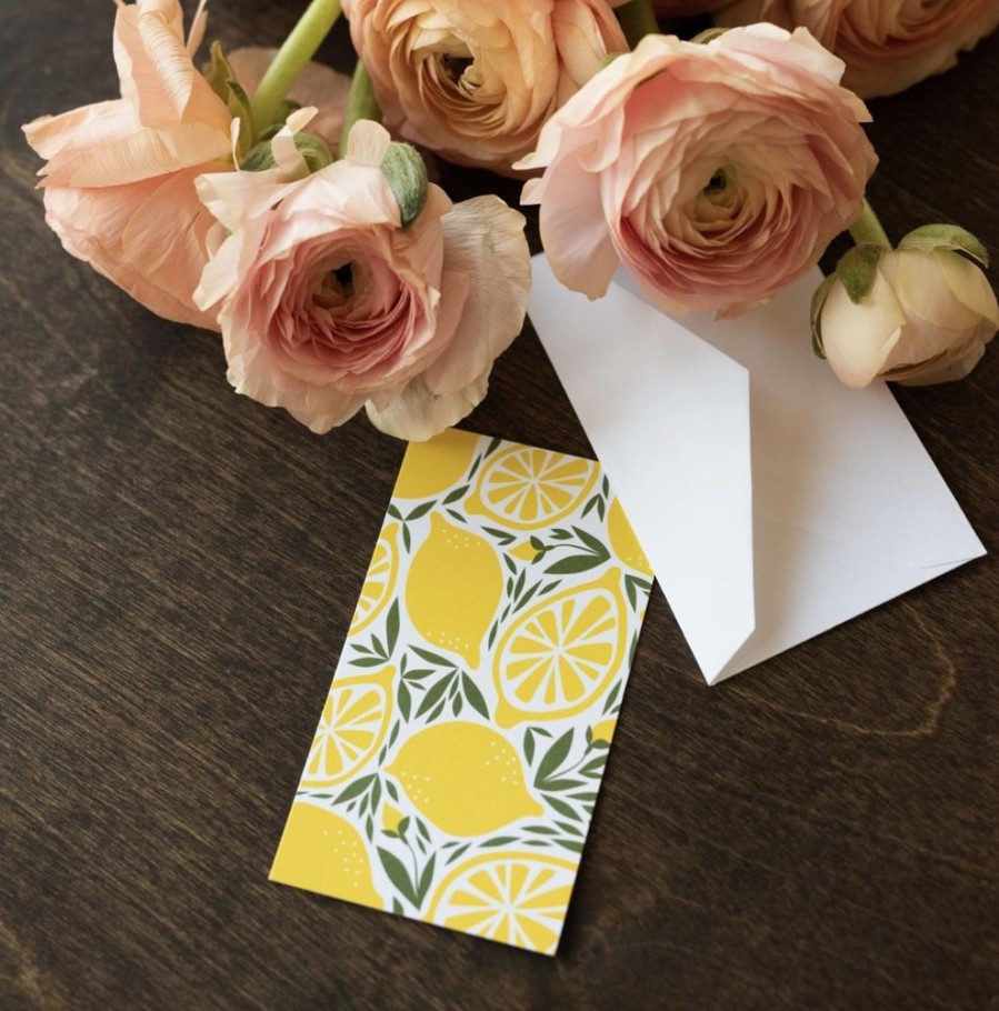 Greeting Cards Hazelmade | Lemon Mini Note Set