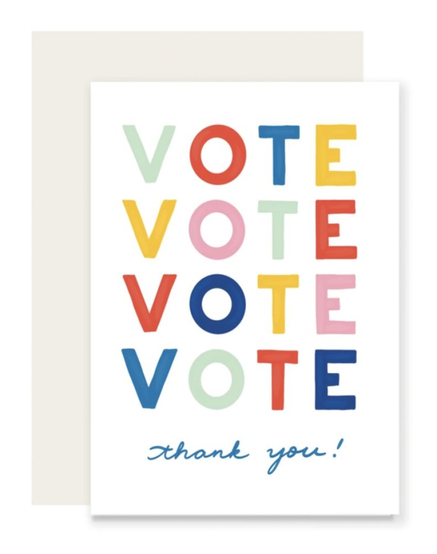 Greeting Cards Slightly Stationery | Vote! And Thank You