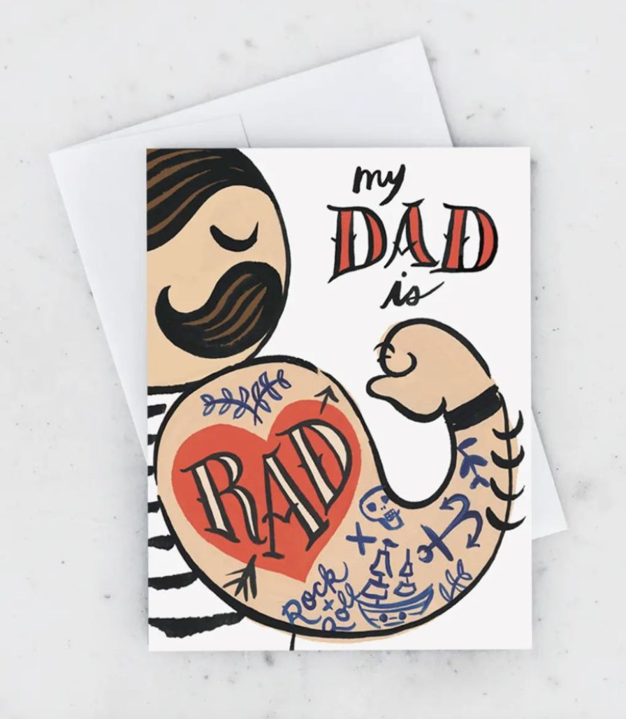 Greeting Cards Idlewild Co. Father'S Day | Rad Dad Card